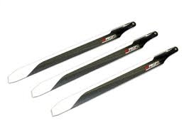 JR Carbon Main Rotor Blades 510 mm set of 3