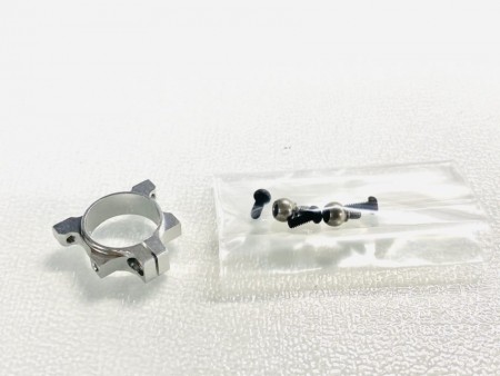 JR61923 - Metal Tail Support Clamp Silver