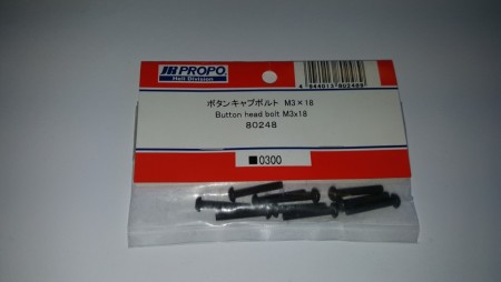 JR80248 - Button Head Bolt M3x18