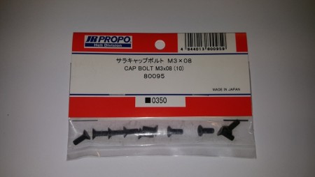 JR80095 - Flat Head Bolt M3x8