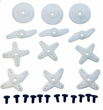 Plastic servo arm set for S3415, S3411