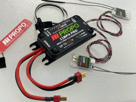 JR Propo 11BPX PRO – 11ch DMSS Receiver Deans connector