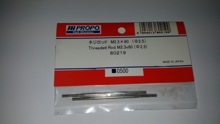 JR80219 - Threaded Rod M2.3x60