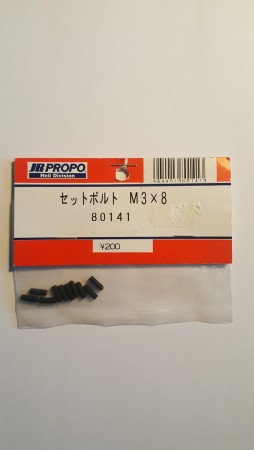 JR80141 - Set Bolt M3x8