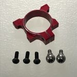 JR61879 - Metal Tail Support Clamp Red